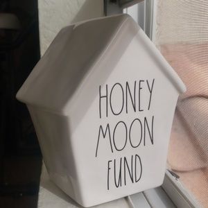 Rae Dunn Honey Moon Fund bank NEW